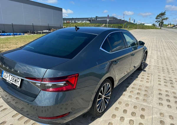 Skoda Superb cena 114999 przebieg: 112800, rok produkcji 2020 z Gdańsk małe 37